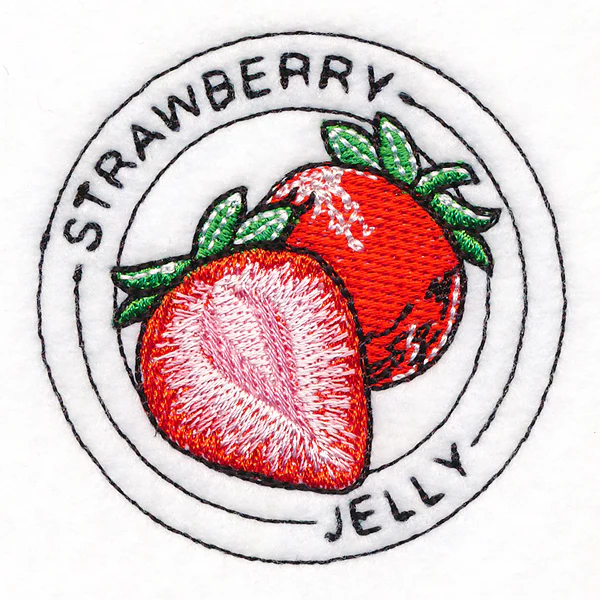 Summer Sensations Jar Topper - Strawberry Jelly - Image 3