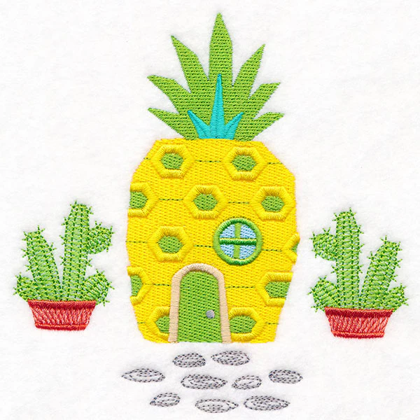 Summer Shenanigans Pineapple Gnome House