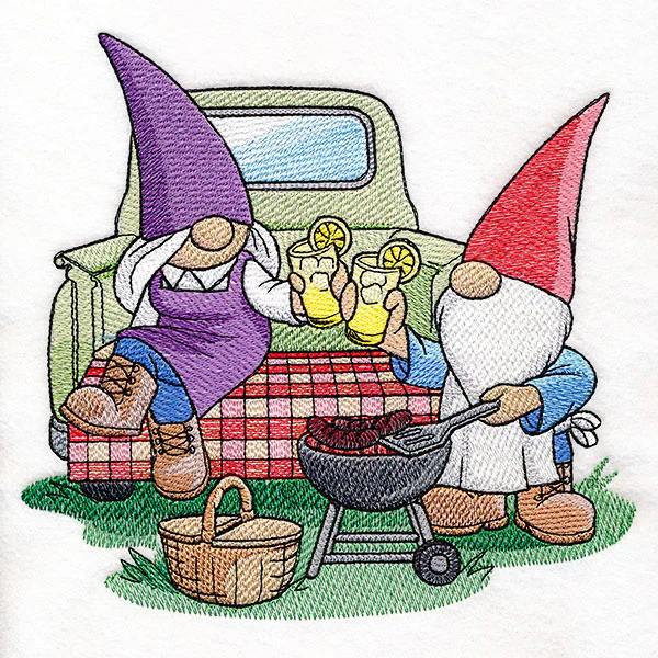 Summer Tailgate Retro Truck Gnomes - Image 5