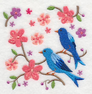 Summertime Bluebirds and Blooms 9 - Image 5