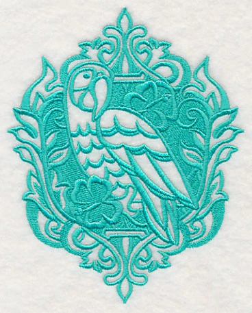 Summertime Damask Parrot - Image 3