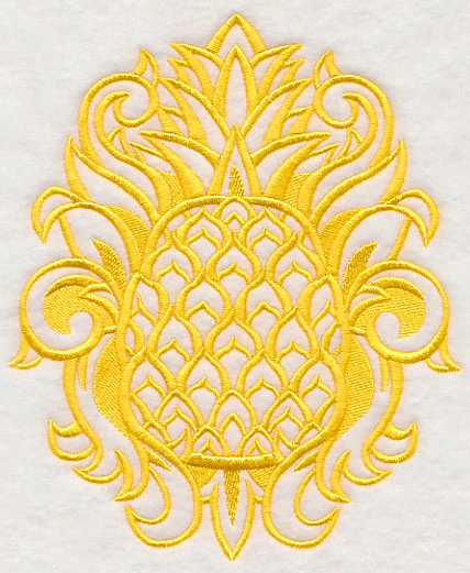 Summertime Damask Pineapple - Image 2
