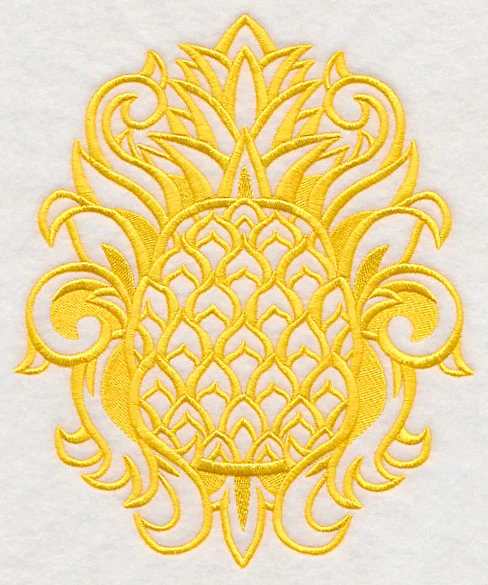 Summertime Damask Pineapple - Image 5