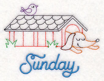 Sunday Dachshund (Vintage) - Image 2