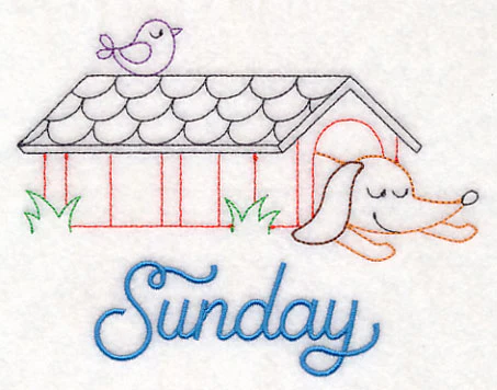 Sunday Dachshund (Vintage) - Image 3