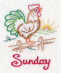 Sunday Rooster (Vintage) - Image 2