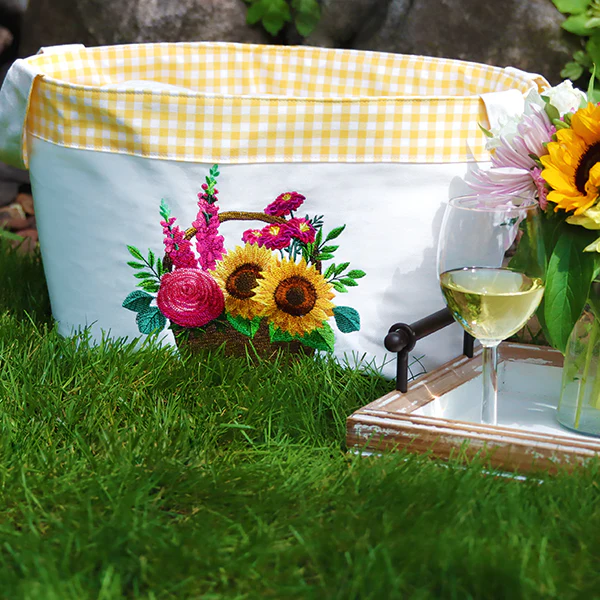 Sunflower Basket Bouquet - Image 6
