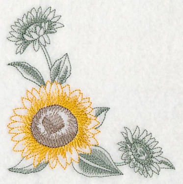 Sunflower Corner (Toile) - Image 2
