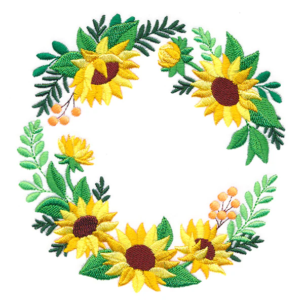 Sunny Sunflower Wreath - Image 5