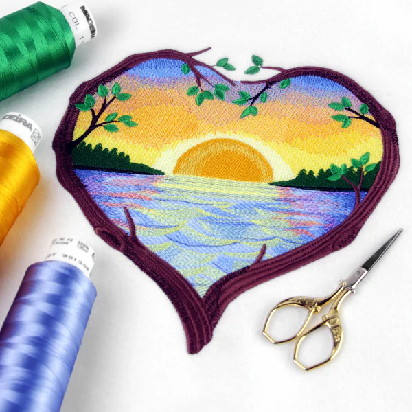 Sunset at the Lake Heart - Image 8