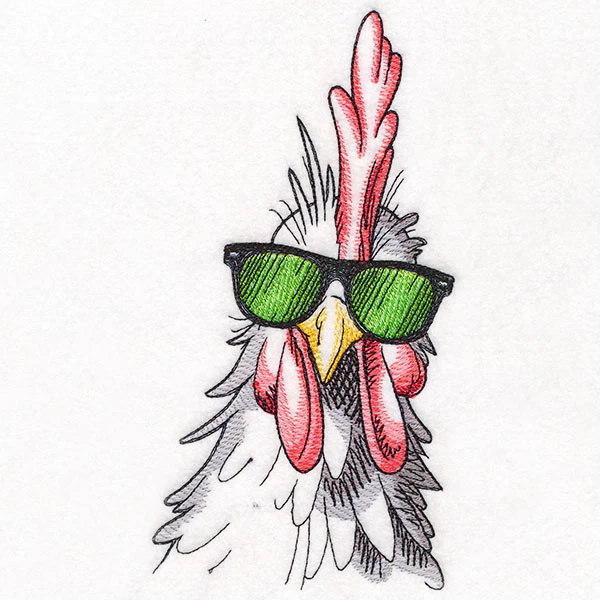Sunshine and Sunglasses Chicken - Image 3