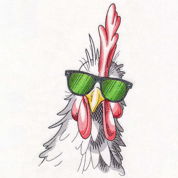 Sunshine and Sunglasses Chicken - Image 5
