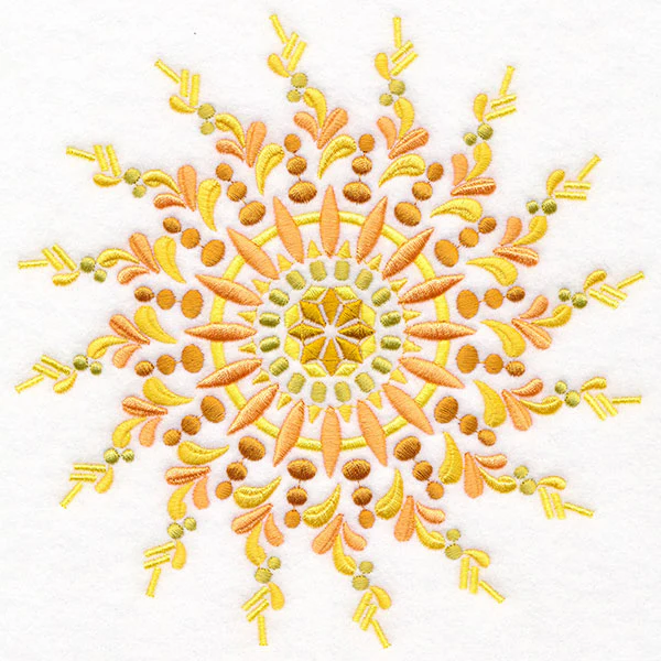 Sunshine Stitches Mandala - Image 2
