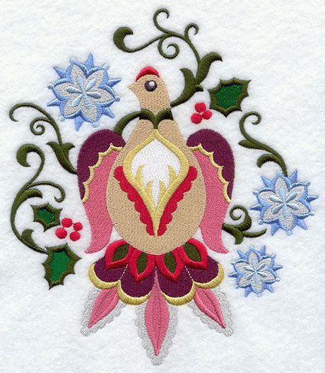 Suzani Christmas Bird - Holly - Image 6