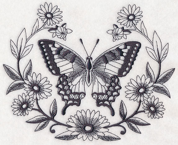 Swallowtail and Daisy Laurel - Image 2