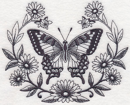 Swallowtail and Daisy Laurel - Image 4