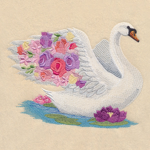 Swan in Bloom - Image 2