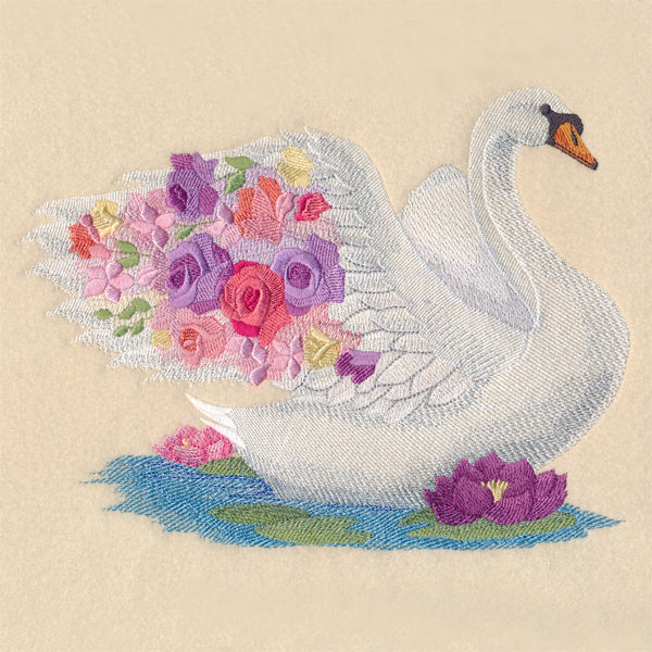 Swan in Bloom - Image 4