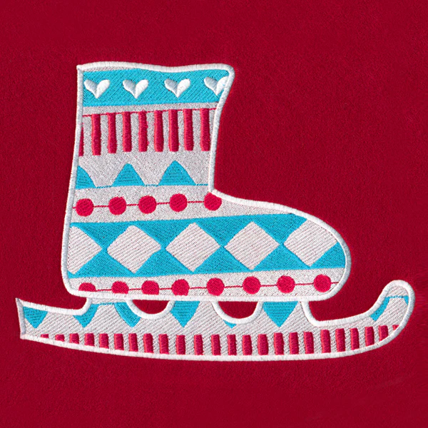 Sweater Silhouette Ice Skate - Image 6