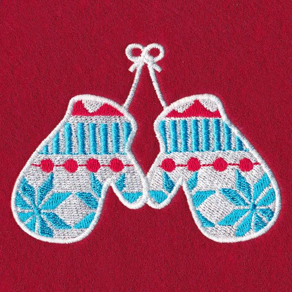 Sweater Silhouette Mittens - Image 5