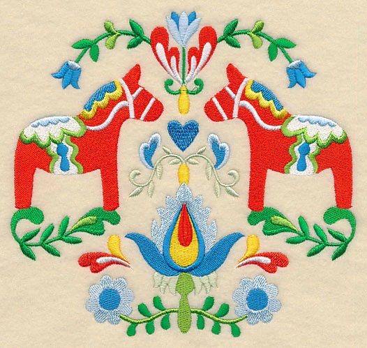 Swedish Folk Art - Dala Horse - Image 2