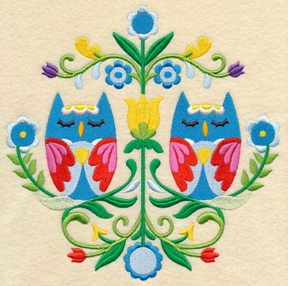 Swedish Folk Art - Owls - Image 6