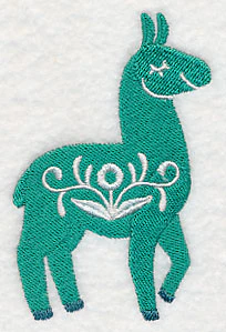 Swedish Llama Silhouette - Image 2