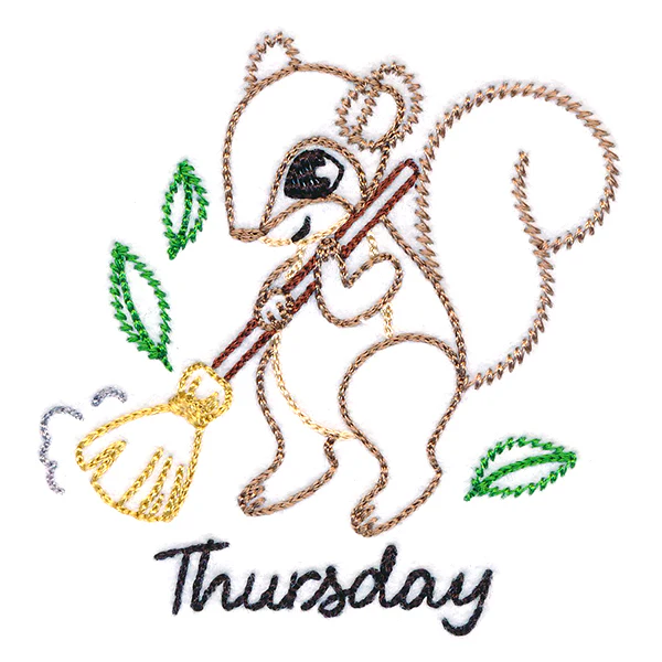 Sweeping Squirrel on Thursday - Image 2