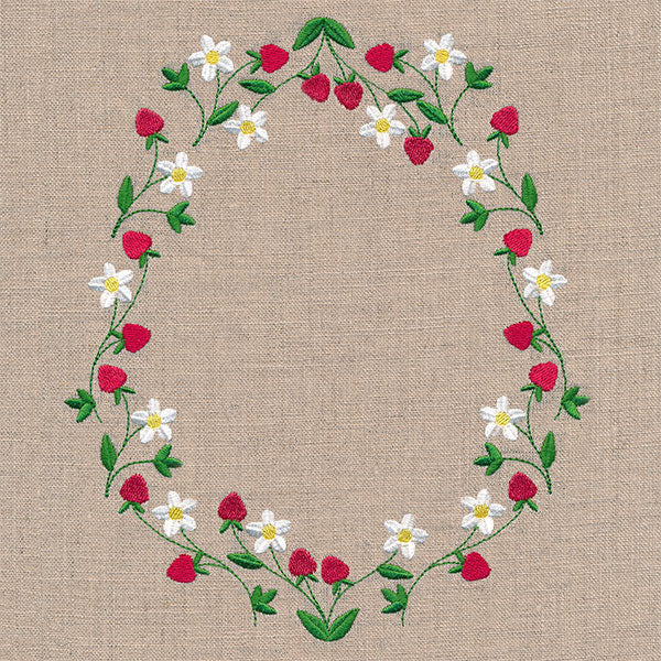 Sweet As Strawberries Wreath - Image 5