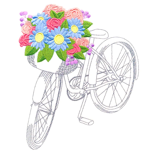 Sweet Bouquet Bicycle - Image 3