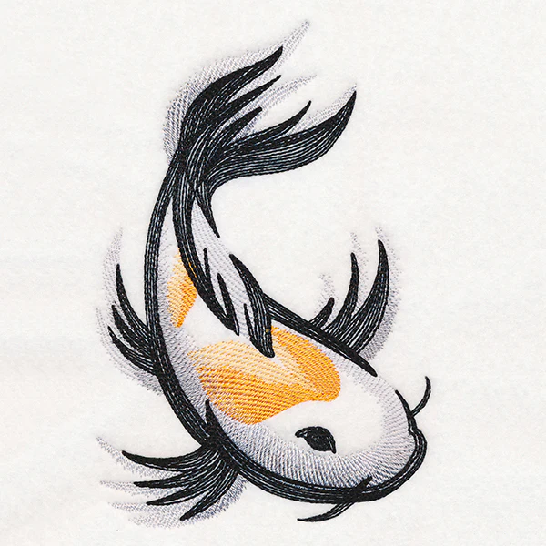 Sweet Brushstroke Koi - Image 2