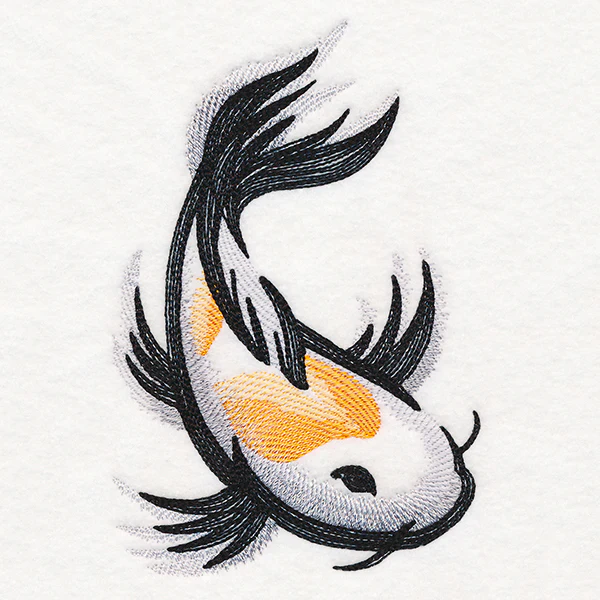 Sweet Brushstroke Koi - Image 3