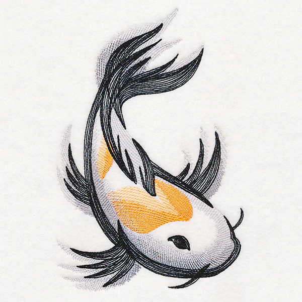 Sweet Brushstroke Koi - Image 6