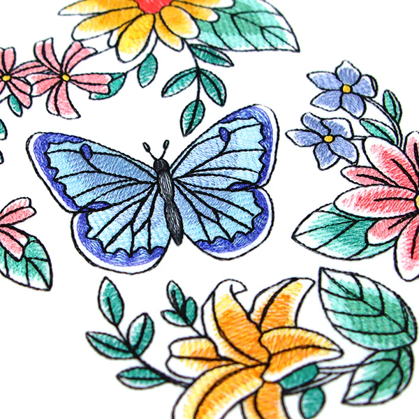 Sweet Butterfly and Blooms Feature - Image 8