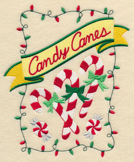 Sweet Christmas Candy Canes - Image 2