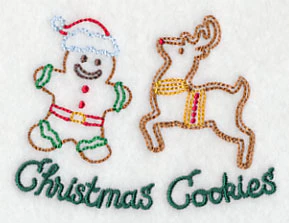 Sweet Christmas Cookies (Vintage) - Image 2