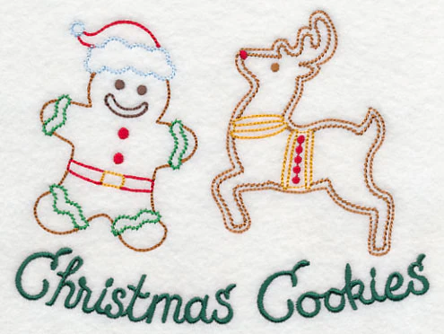 Sweet Christmas Cookies (Vintage) - Image 3