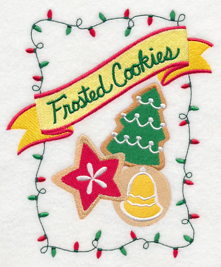 Sweet Christmas Frosted Cookies - Image 2
