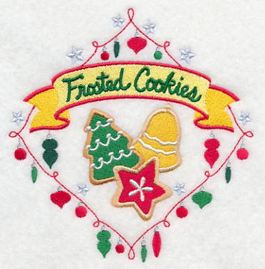 Sweet Christmas Frosted Cookies Diamond - Image 4