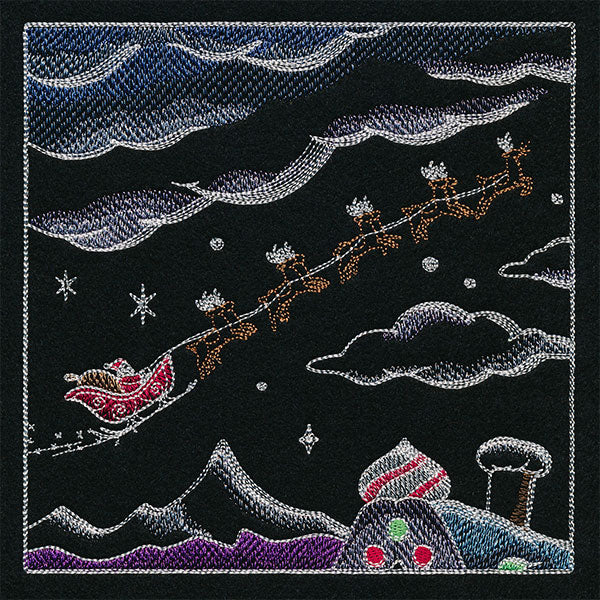 Sweet Christmas Gingerbread Scene Panel 1 - Image 4