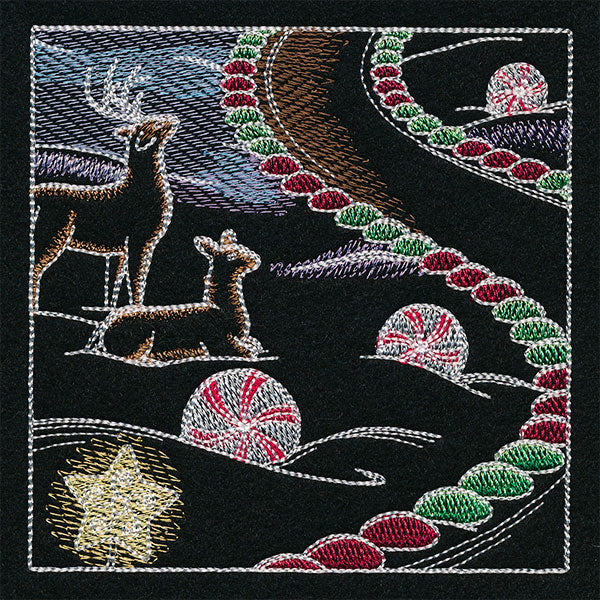 Sweet Christmas Gingerbread Scene Panel 5 - Image 10