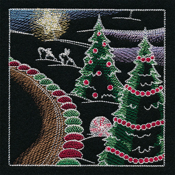 Sweet Christmas Gingerbread Scene Panel 6 - Image 10