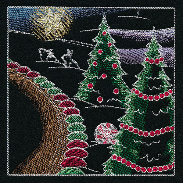 Sweet Christmas Gingerbread Scene Panel 6 - Image 13