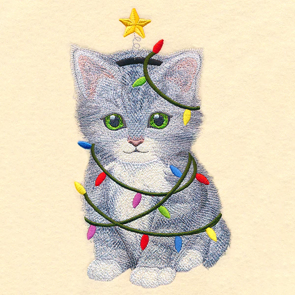 Sweet Christmas Kitten - Image 7
