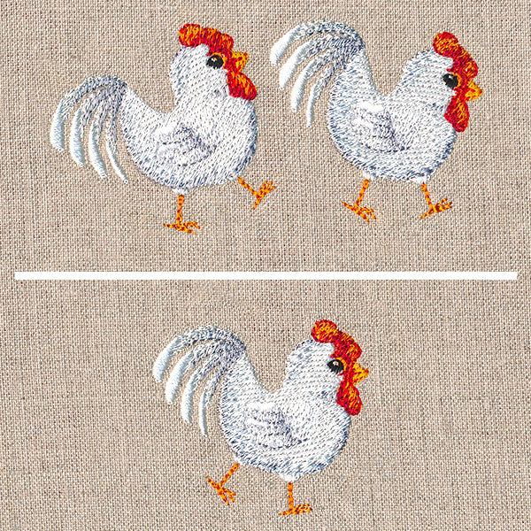 Sweet Country Chickens Border - Image 18