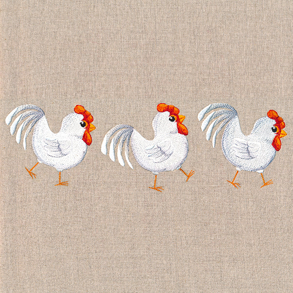 Sweet Country Chickens Border - Image 2