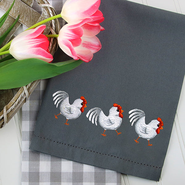 Sweet Country Chickens Border - Image 24