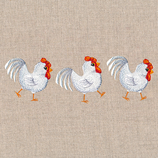 Sweet Country Chickens Border - Image 9