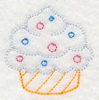 Sweet Cupcake with Candy Dots (Vintage) - Image 2