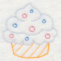Sweet Cupcake with Candy Dots (Vintage) - Image 3